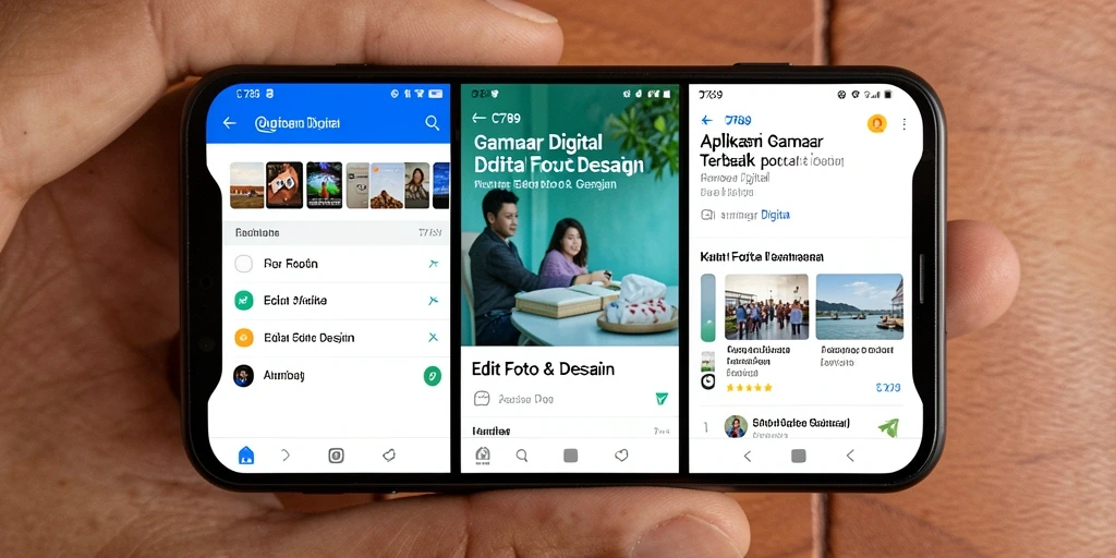 Tampilan antarmuka C789 yang user-friendly untuk pengeditan gambar.