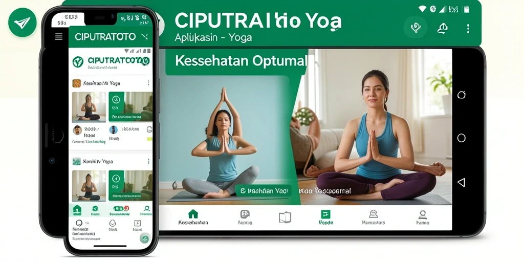Antarmuka aplikasi CIPUTRATOTO yang intuitif dan ramah pengguna.