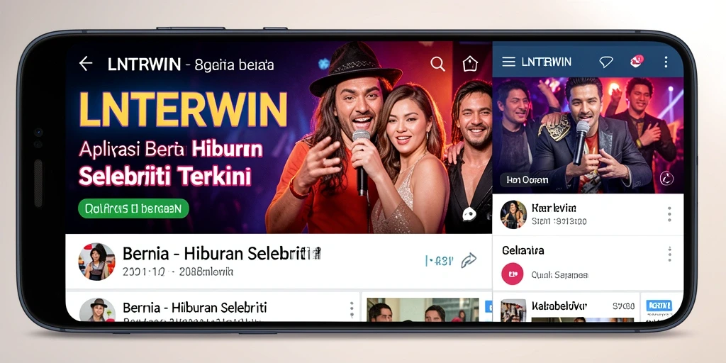 Tampilan antarmuka LNTERWIN yang informatif dan menarik.