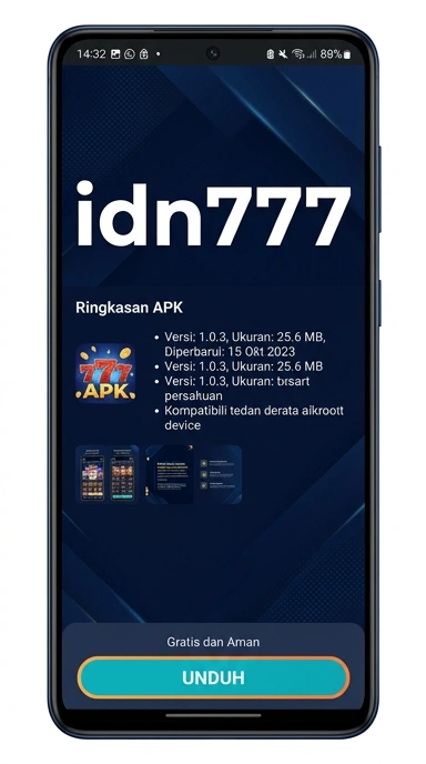 Panduan Unduh dan Instal APK idn777 untuk Android